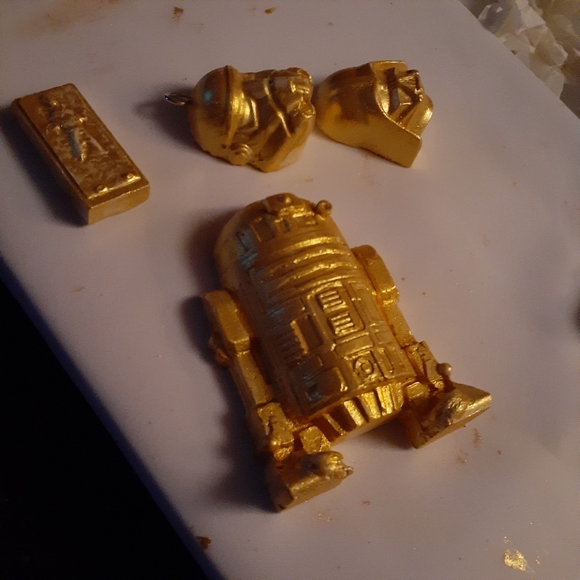 Star Wars Gold Ornaments - Picture 2 of 4
